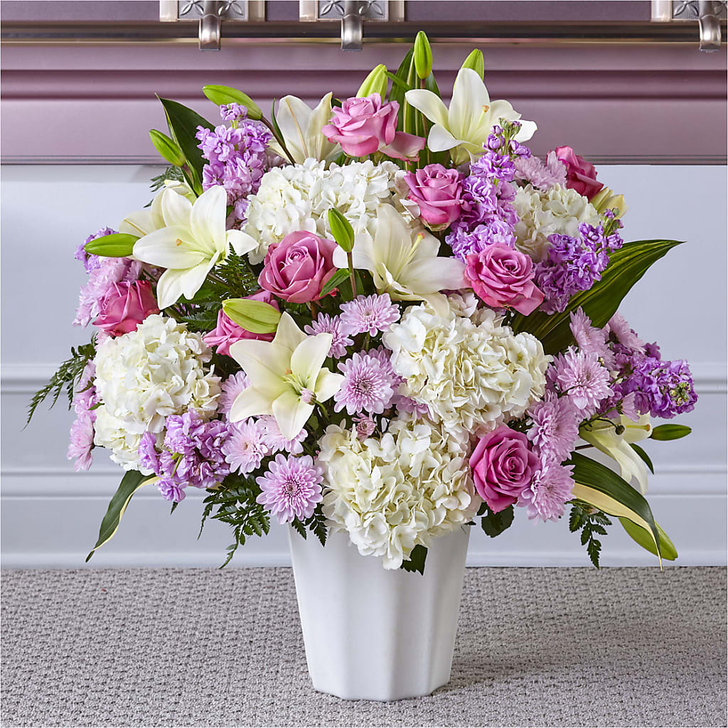 Heaven Sent Floor Basket – WALKER'S FLOWER BASKET, Winfield WV