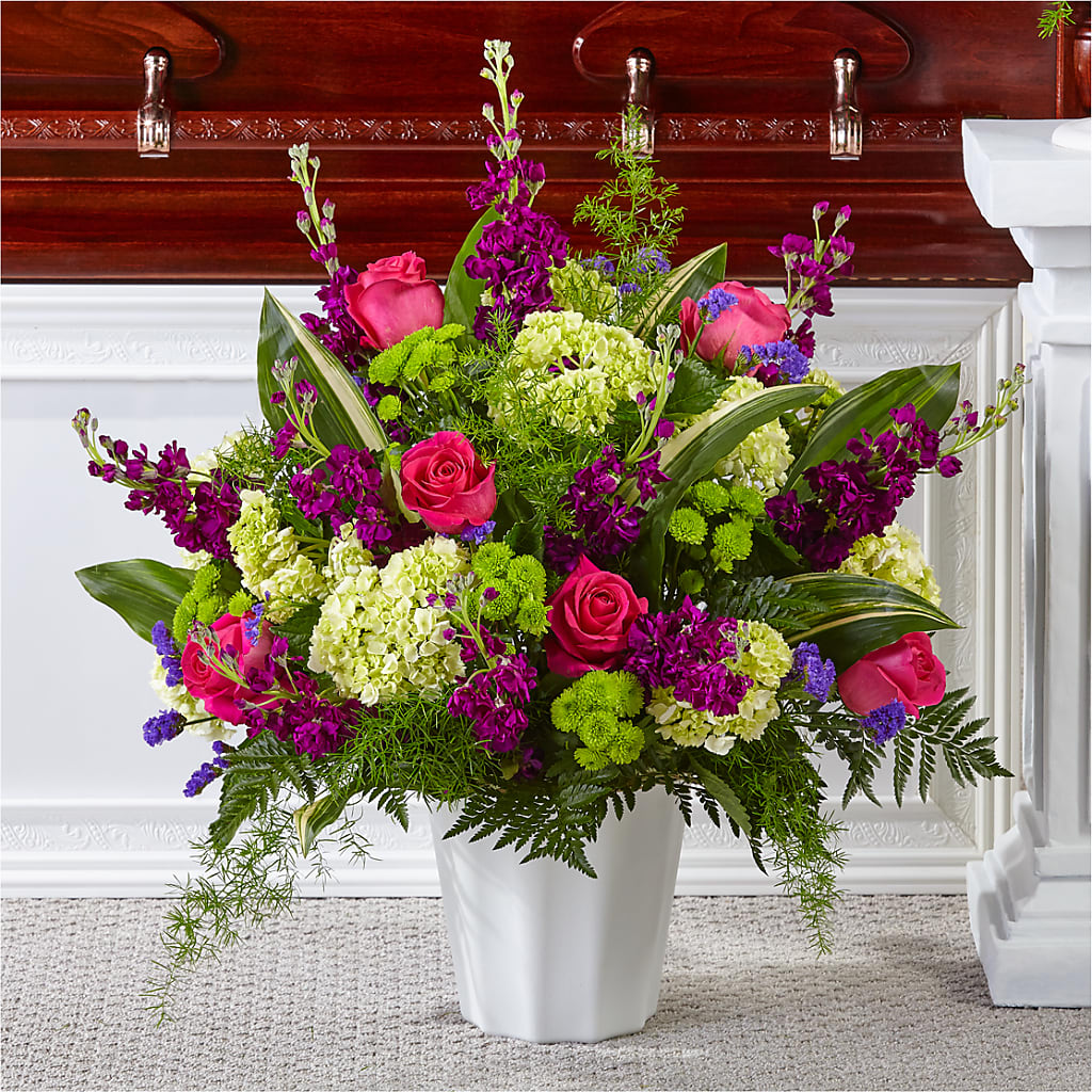 Beautiful Horizons Floor Basket – WALKER'S FLOWER BASKET, Winfield WV