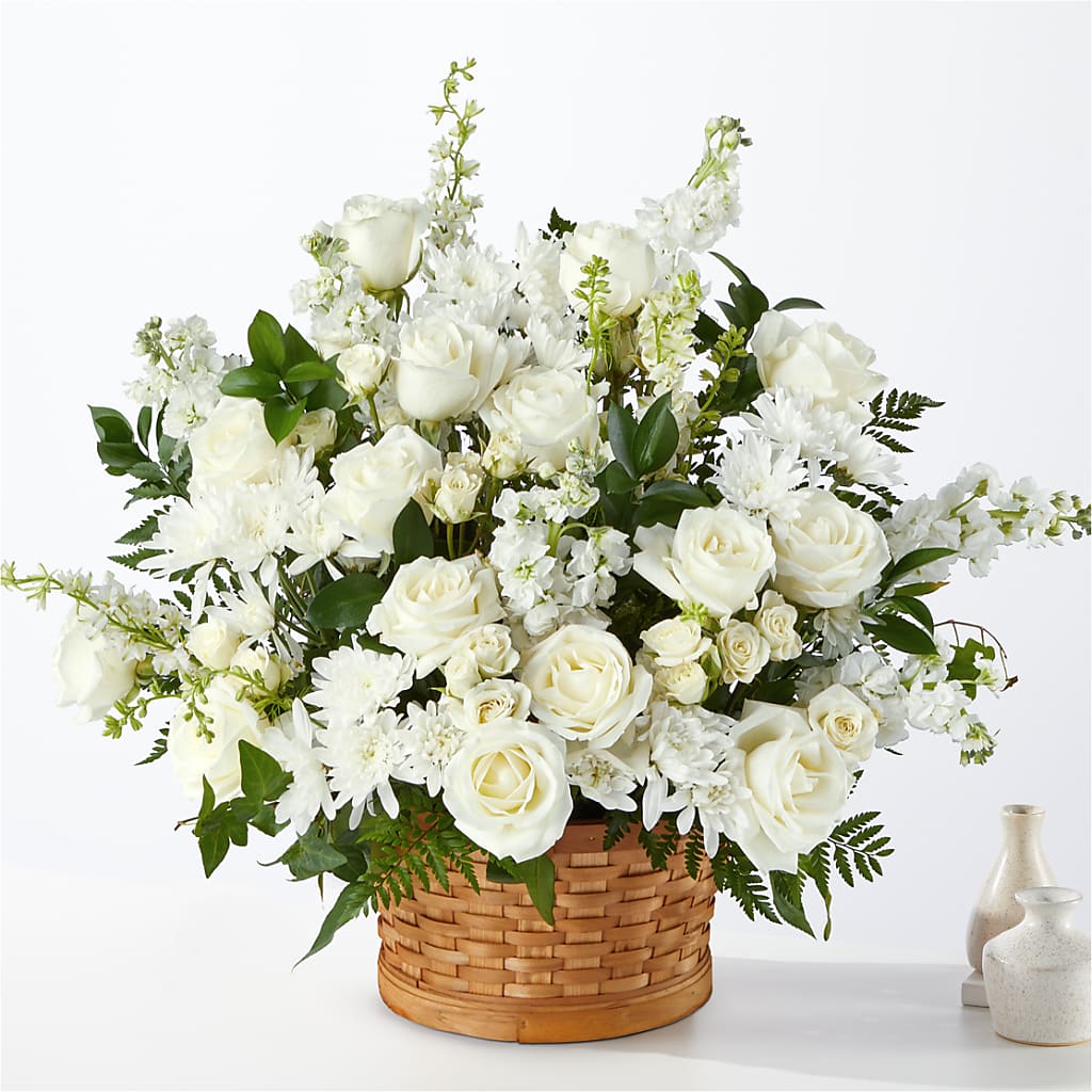 Heartfelt Condolences Arrangement – WALKER'S FLOWER BASKET, Winfield WV
