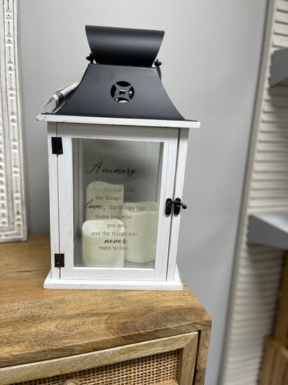 Memory Lantern – WALKER'S FLOWER BASKET, Winfield WV