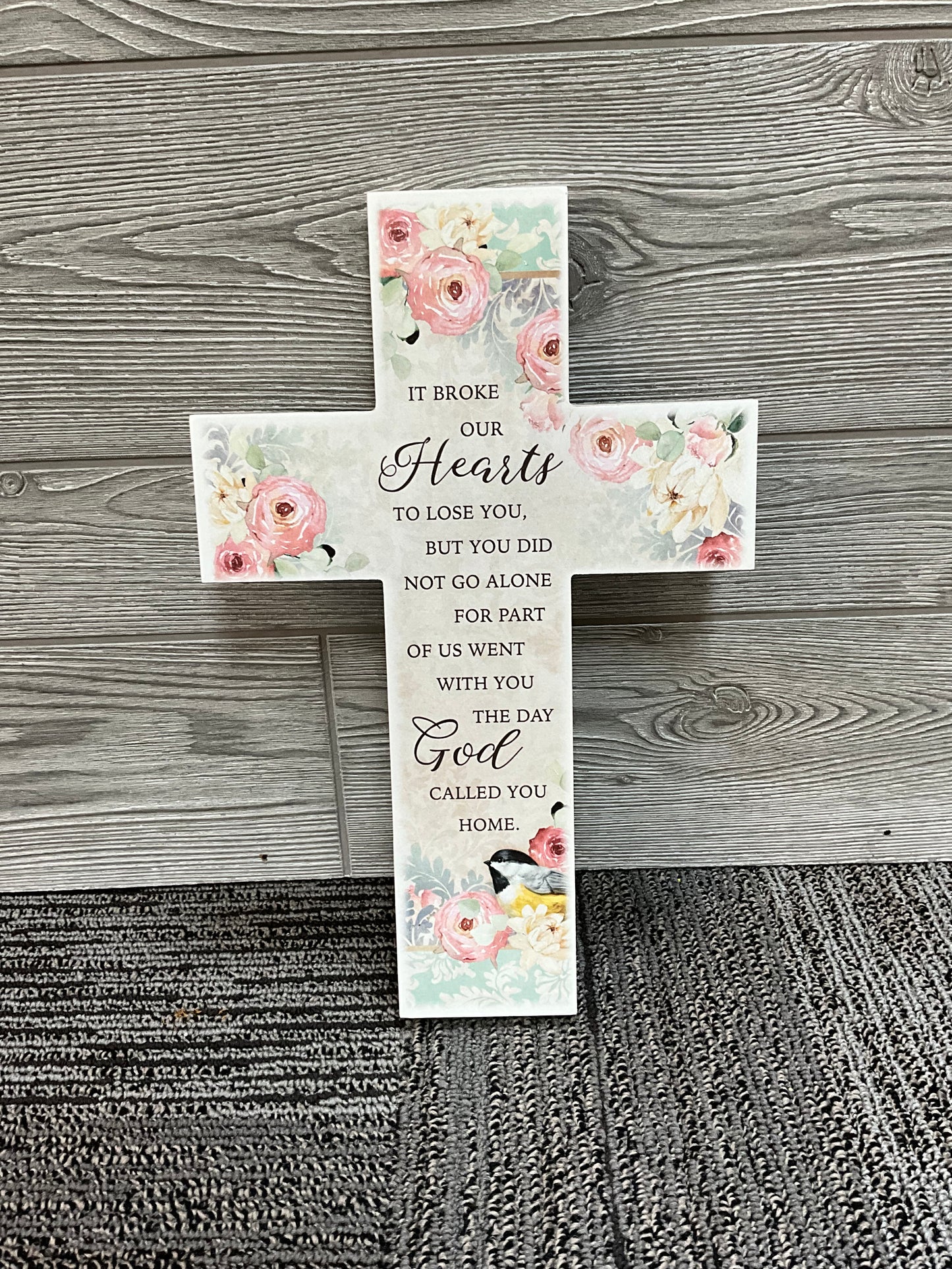 God Called You Home Wooden Cross